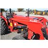 Image 11 : MF 240 2wd tractor, rops, 8 speed, Allied 395 loader, 14.9x24, QT bucket, 2389 hours