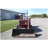 Image 4 : MF 240 2wd tractor, rops, 8 speed, Allied 395 loader, 14.9x24, QT bucket, 2389 hours