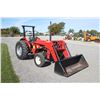 Image 5 : MF 240 2wd tractor, rops, 8 speed, Allied 395 loader, 14.9x24, QT bucket, 2389 hours