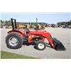 Image 6 : MF 240 2wd tractor, rops, 8 speed, Allied 395 loader, 14.9x24, QT bucket, 2389 hours