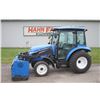 Image 1 : New Holland Boomer 55 4wd compact tractor, cab, air, JRTX 6'-10' extendable inverted plow, 2 remotes