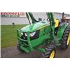 Image 14 : JD 4066M 4wd compact tractor, rops, JD 400E loader, 6' bucket, power reverser, 13.6x28, 115 hours