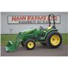 Image 1 : JD 4066M 4wd compact tractor, rops, JD 400E loader, 6' bucket, power reverser, 13.6x28, 115 hours
