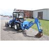 Image 6 : New Holland TC26DA 4wd compact tractor, NH 12LA loader, NH 756C backhoe attachment, hydro, 1 remote,