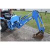 Image 7 : New Holland TC26DA 4wd compact tractor, NH 12LA loader, NH 756C backhoe attachment, hydro, 1 remote,