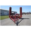 Image 3 : R & R NEW 34' hydraulic folding land roller, 30" drum, HD tires, light kit