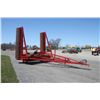 Image 4 : R & R NEW 34' hydraulic folding land roller, 30" drum, HD tires, light kit
