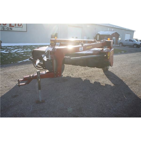 New Holland 1411 10' 4" discbine, conditioning rolls, 540 pto, local consignment