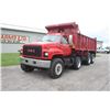 Image 2 : GMC C8500 tri axle dump truck, 18' box, air lock tail gate, cat powered, fuller 10 speed transmissio