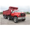 Image 4 : GMC C8500 tri axle dump truck, 18' box, air lock tail gate, cat powered, fuller 10 speed transmissio