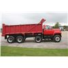 Image 5 : GMC C8500 tri axle dump truck, 18' box, air lock tail gate, cat powered, fuller 10 speed transmissio