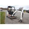 Image 3 : Bobcat 322D mini excavator, rops, auxiliary hydraulics, front dozer blade, 16" digging bucket, local