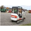 Image 5 : Bobcat 322D mini excavator, rops, auxiliary hydraulics, front dozer blade, 16" digging bucket, local