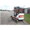 Image 7 : Bobcat 322D mini excavator, rops, auxiliary hydraulics, front dozer blade, 16" digging bucket, local