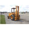 Image 4 : Case 586E 4wd forklift, rops, shuttle transmission, side shift, 6000 Lbs. capacity, Cummins engine,