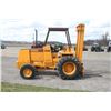 Image 5 : Case 586E 4wd forklift, rops, shuttle transmission, side shift, 6000 Lbs. capacity, Cummins engine,
