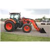 Image 5 : Kubota M7-152 Deluxe 4wd tractor, cab, air, M67 SL loader, New Alo 102" bucket, 3rd function valve,