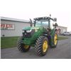 Image 2 : JD 6145R 4wd tractor, cab, air, 3 remotes, 20 speed auto quad, 1003 hours
