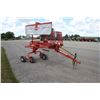Image 3 : Kuhn 4121GTH Masterdrive hydraulic lift rotary rake, walking tandem axles, very good