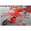 Image 9 : Kuhn 4121GTH Masterdrive hydraulic lift rotary rake, walking tandem axles, very good
