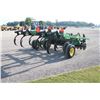 Image 6 : JD 714 9 shank soil saver, true depth shanks, walking tandem axles, low acres
