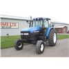 Image 2 : New Holland TM 115 2wd tractor, cab, air, 18.4x38, 2 remotes, 4746 hours, one owner