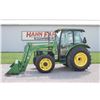 Image 1 : JD 5320 4wd tractor, cab, air, JD 541 SL loader, 16.9x30, rear wheel weights, 1001 hours, one owner