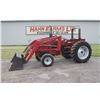 Image 1 : CIH 695 2wd tractor, rops, 2250 loader, Frey QT bucket, 16.9x30, shuttle, 2031 hours, one owner