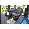Image 15 : New Holland TL80 2wd tractor, cab, air, 24 speed power shuttle, 18.4x30, 2 remotes, 4 front weights,