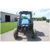 Image 3 : New Holland TL80 2wd tractor, cab, air, 24 speed power shuttle, 18.4x30, 2 remotes, 4 front weights,