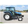 Image 5 : New Holland TL80 2wd tractor, cab, air, 24 speed power shuttle, 18.4x30, 2 remotes, 4 front weights,