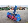 Image 5 : Agri Metal MS 2682 7' snowblower, hydraulic turn, hydraulic deflector, poly anti-scratch cutting edg