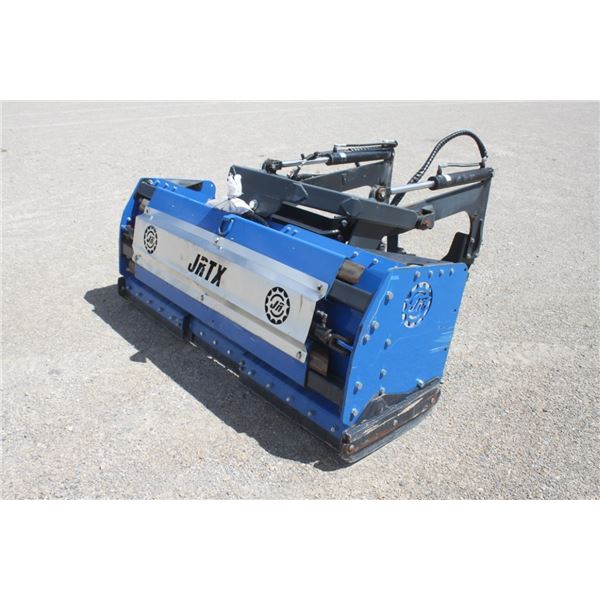 JRTX 6'-10' extendable inverted plow, hydraulic extensions, anti-scratch cutting edge, includes fron