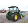 Image 6 : JD 5100M 4wd tractor, cab, air, Power Reverser, H260 loader, 18.4R30, 3 remotes, buddy seat, front f