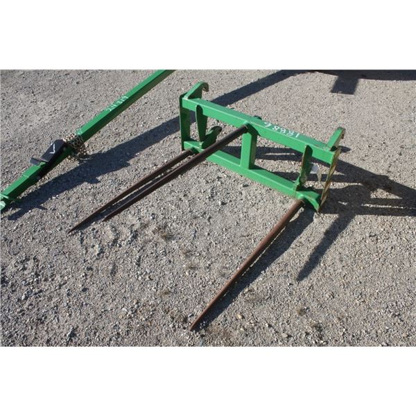 Frontier AB12 3 prong bale spear, Euro QT, as new