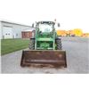 Image 4 : JD 6420 4wd tractor, cab, air, 640 SL loader, 24 speed auto quad, 2 remotes, 18.4x38, R&P axle, 4926