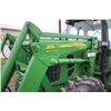 Image 16 : JD 6330 4wd tractor, cab, air, 673 SL loader, power quad, 18.4x38, 2 remotes, 8814 hours, very clean