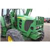 Image 20 : JD 6330 4wd tractor, cab, air, 673 SL loader, power quad, 18.4x38, 2 remotes, 8814 hours, very clean