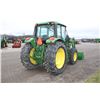 Image 6 : JD 6330 4wd tractor, cab, air, 673 SL loader, power quad, 18.4x38, 2 remotes, 8814 hours, very clean