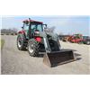 Image 4 : CIH MXU 110 4wd tractor, cab, air, Alo Q50 loader, 18.4x38, rear wheel weights, 2 remotes, 3001 hour