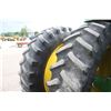 Image 11 : JD 7210 4wd tractor, cab, air, 420/80R46 axle duals, 20 speed power quad w/ creeper & left hand reve