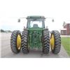 Image 7 : JD 7210 4wd tractor, cab, air, 420/80R46 axle duals, 20 speed power quad w/ creeper & left hand reve