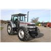 Image 4 : Agco White 6105 4wd tractor, cab, air, 3 remotes, 18.4x38, 1049 hours, one owner