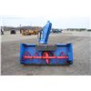 Image 5 : Agri Metal MS 2682 7' snowblower, hydraulic turn, hydraulic deflector, poly anti-scratch cutting edg