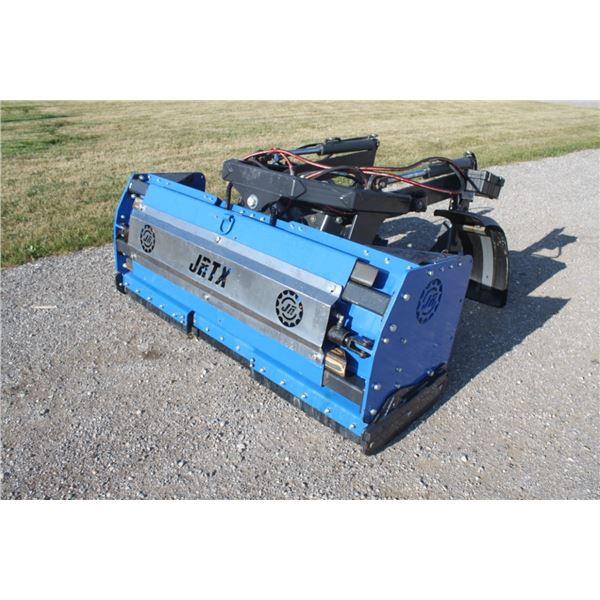 JRTX 6'-10' extendable inverted plow, hydraulic extensions, anti-scratch cutting edge, includes fron