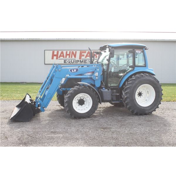 LS XP8084 4wd tractor, cab, air, LL8100 loader, 3rd function valve, 24x24 power shuttle, 3 remotes,
