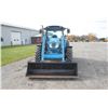 Image 3 : LS XP8084 4wd tractor, cab, air, LL8100 loader, 3rd function valve, 24x24 power shuttle, 3 remotes,