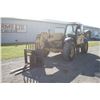 Image 2 : Caterpillar TH460 4wd telehandler, cab, 10,000Lb capacity, 44' reach, hydraulic levelling, hydraulic