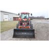 Image 3 : Kubota M6800 4wd tractor, cab, air, M21 loader, hydraulic shuttle with creeper, 16.9x30, 2 remotes,