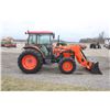 Image 5 : Kubota M6800 4wd tractor, cab, air, M21 loader, hydraulic shuttle with creeper, 16.9x30, 2 remotes,